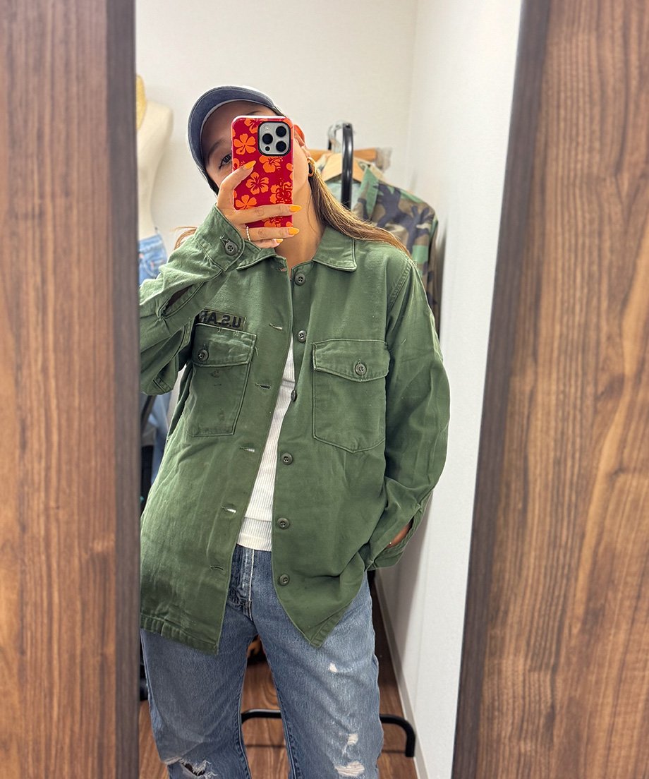 U.S. Army Utility Shirt “OG-107” / 60's–70's Vi