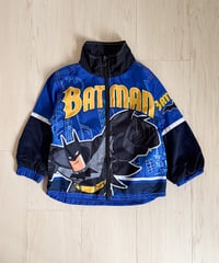 Batman Blue & Black Nylon Jacket (Kids US Vintage)