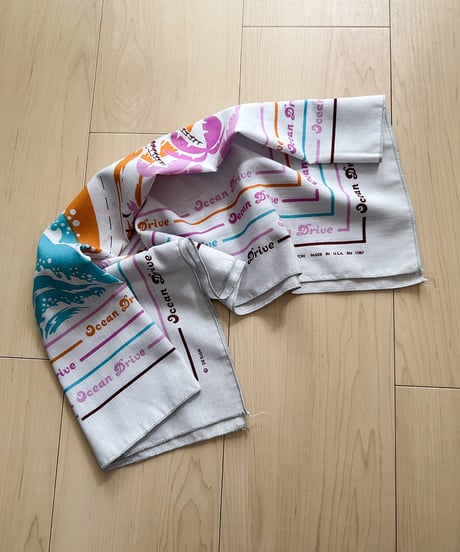 80s-90s Ocean Drive Vintage Bandana Made in USA