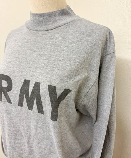 ARMY mock neck LS