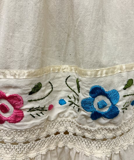 Lace flower embroidery Dress