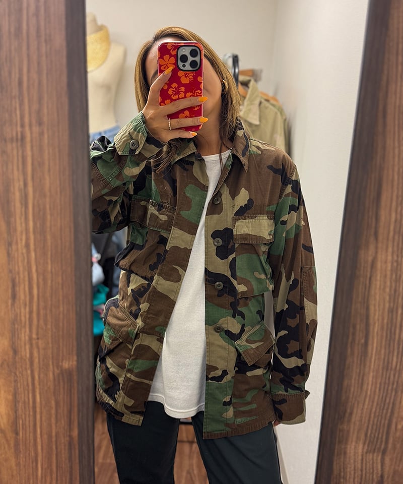 U.S. Military Green Camo Jacket / NATO 7080/748