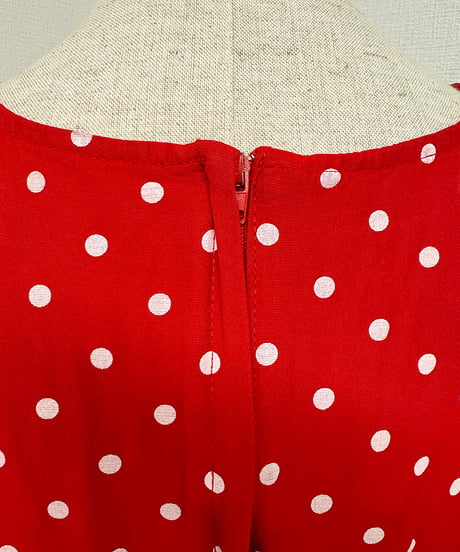 Retro dot one piece