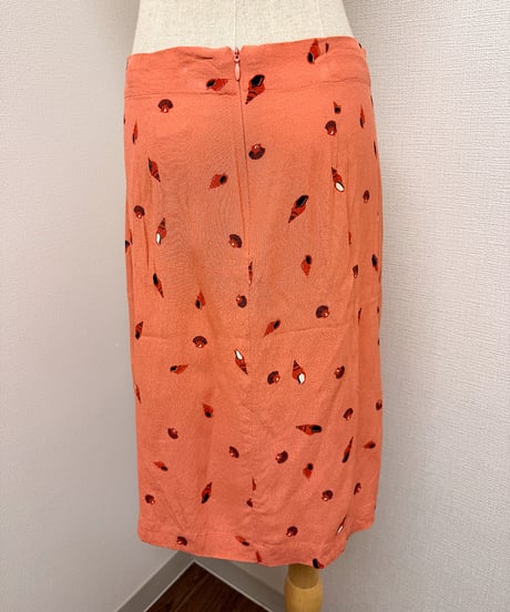 shell midi skirt