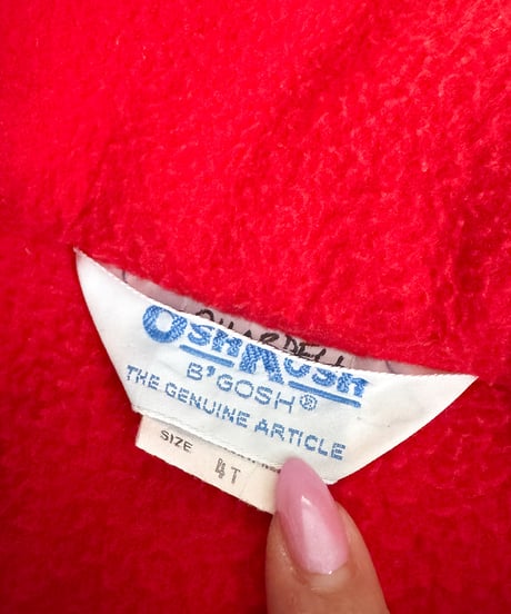 OshKosh USA Made Colorblock Fleece Jacket 4T
