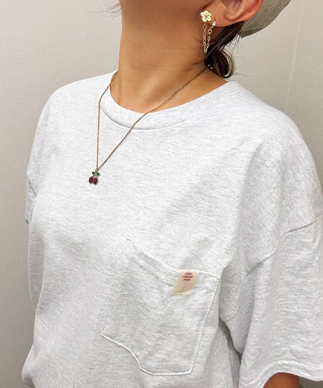 hibiscus pocket tee