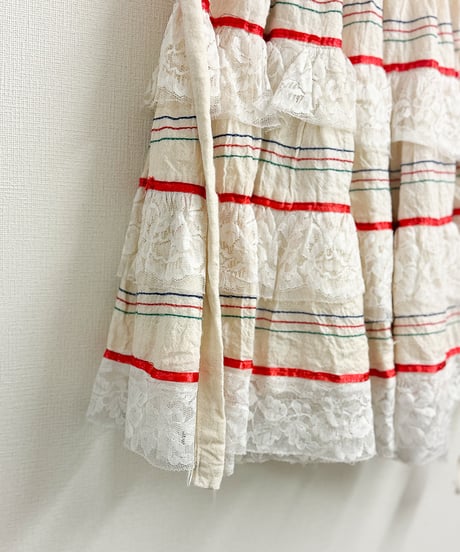 kids mexican frills skirt