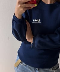 LOVES EMBROIDERY SWEAT N/W
