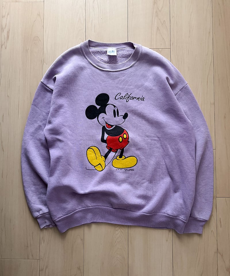 Velva Sheen × Mickey Mouse sweat | LOVES COMPAN