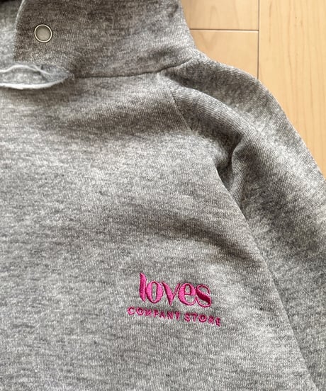 LOVES EMBROIDERY SWEAT FOODY