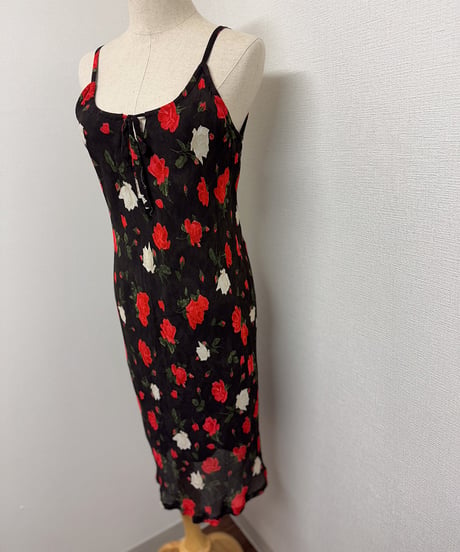 rose midi cami dress