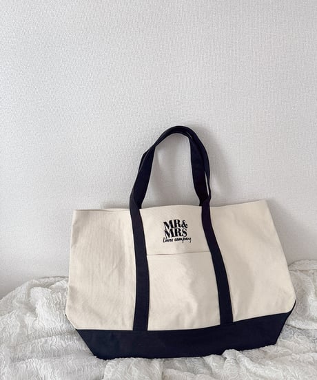 MR&MRS big tote bag
