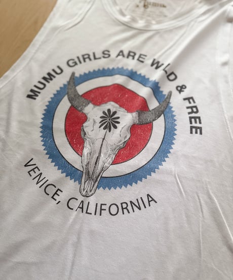 MUMU Graphic Tank Top “Wild & Free”
