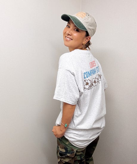 hibiscus pocket tee