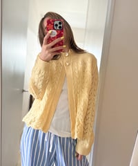 Shell Button Knit Cardigan