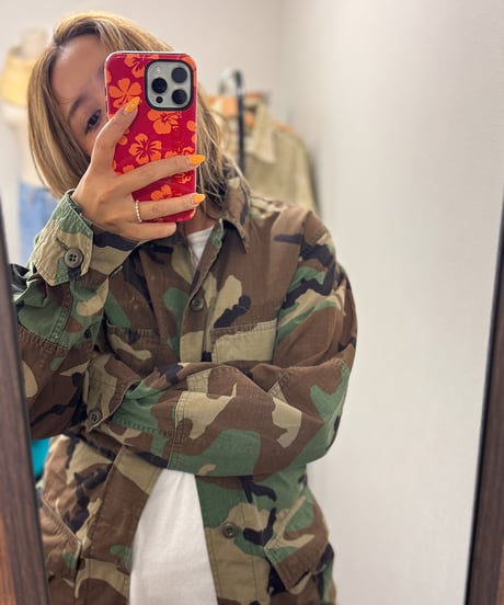 U.S. Military Green Camo Jacket / NATO 7080/7484 XS Vintage