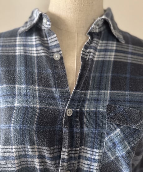 Vintage Plaid Flannel Shirt