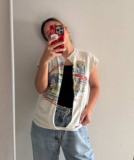 Vintage Custom Car Print Remake Tee