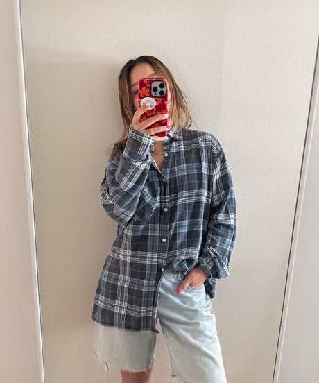 Vintage Plaid Flannel Shirt