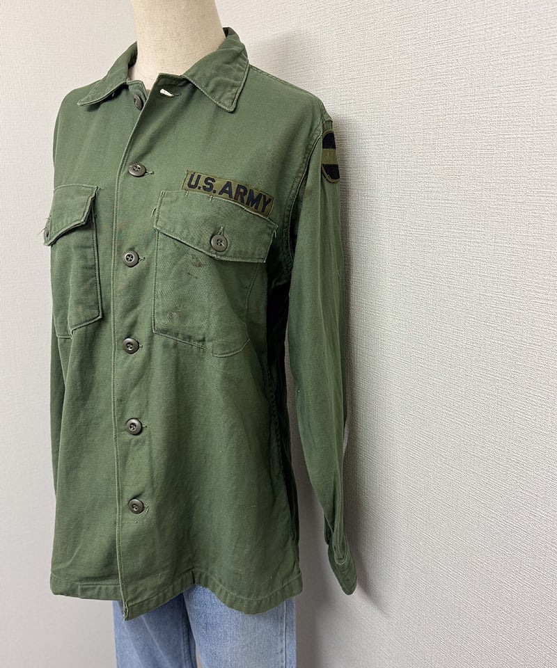 ユーティリティシャツU.S.ARMY UTILITY SHIRT OG-107 U.S. Army Utility Shirt “OG-107” / 60's–70's Vi