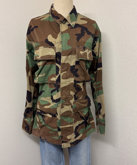 U.S. Military Green Camo Jacket / NATO 7080/7484 XS Vintage
