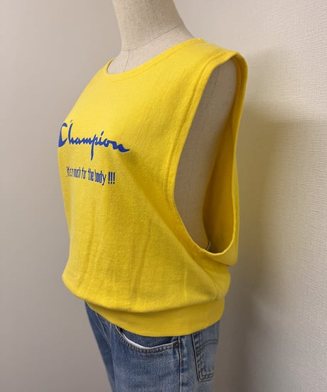 champion sweat no sleeves