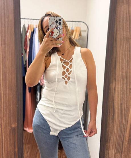 lace up body suit