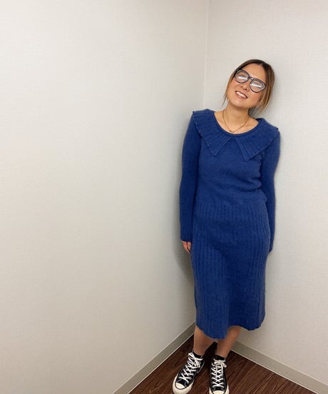 angora knit one piece