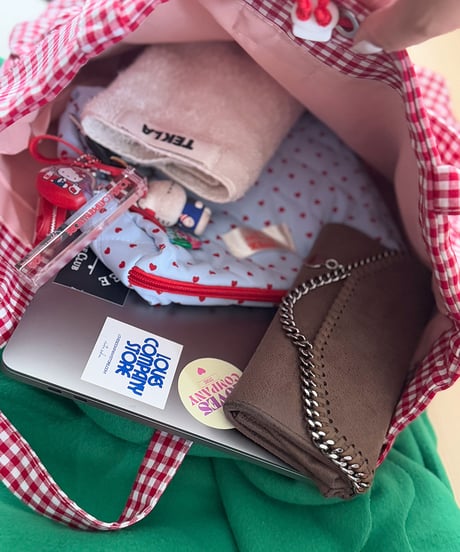 original check tote bag
