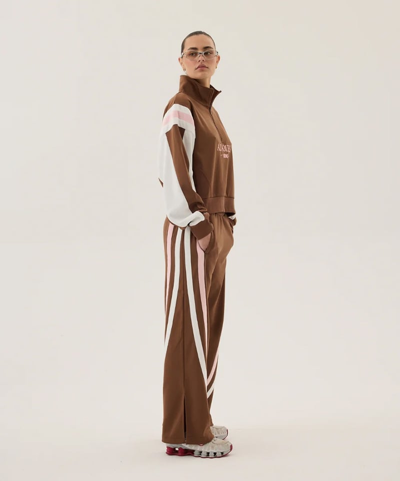 ARAMINTA JAMES -1996 Trackside Sweatshirt Mocha