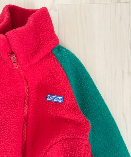 OshKosh USA Made Colorblock Fleece Jacket 4T