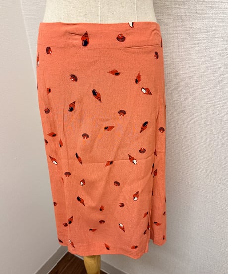 shell midi skirt