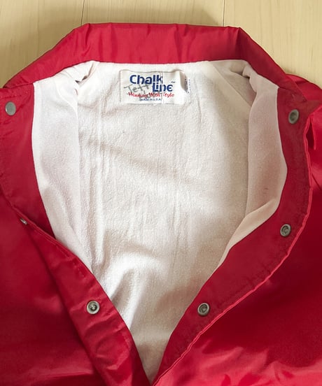 USA Made Kids’ Coach Jacket with Lining – Deep Red