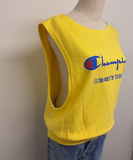 champion sweat no sleeves