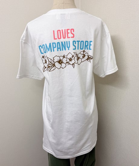 hibiscus pocket tee