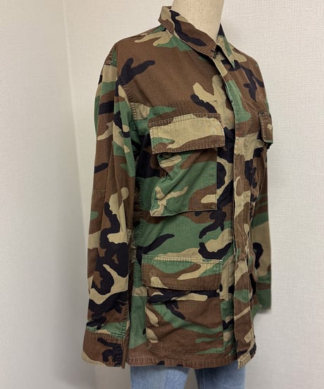 U.S. Military Green Camo Jacket / NATO 7080/7484 XS Vintage