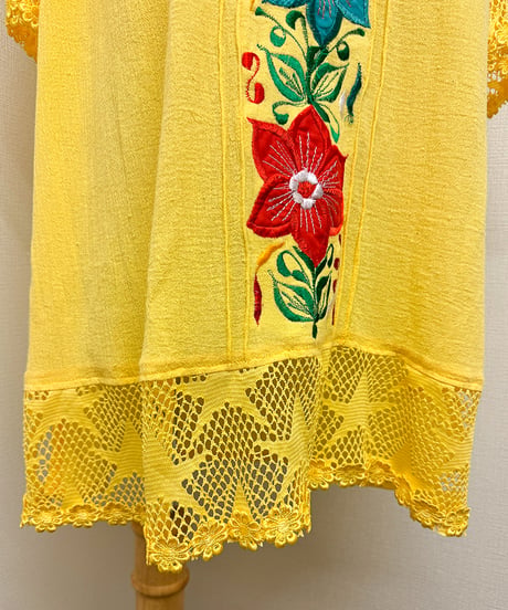 Mexican star lace tunic