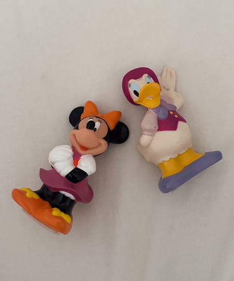 90s-00s Vintage Disney Minnie & Daisy Coin Bank