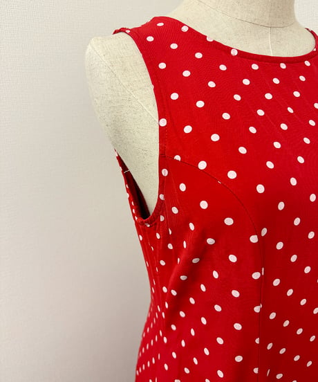 Retro dot one piece