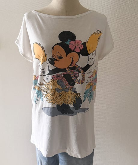 80s-90s Vintage Minnie Mouse Hula Tee