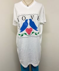 Love bird tee one piece