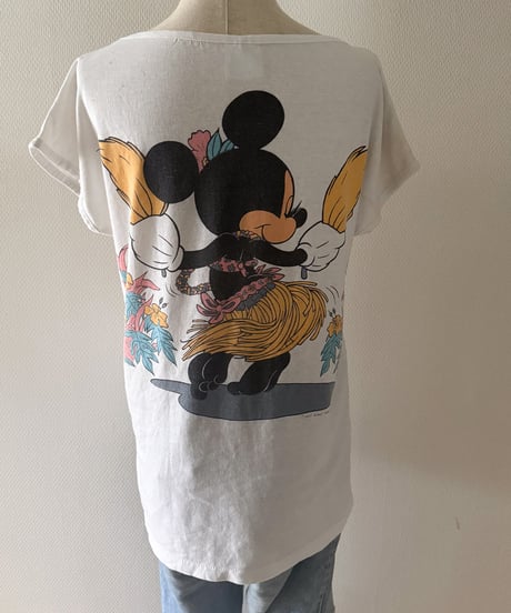 80s-90s Vintage Minnie Mouse Hula Tee