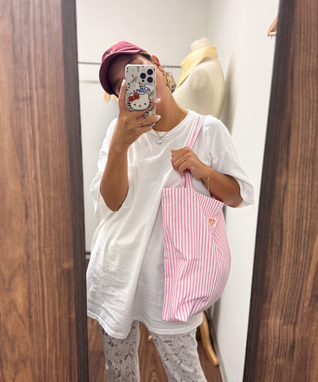 original stripe tote bag