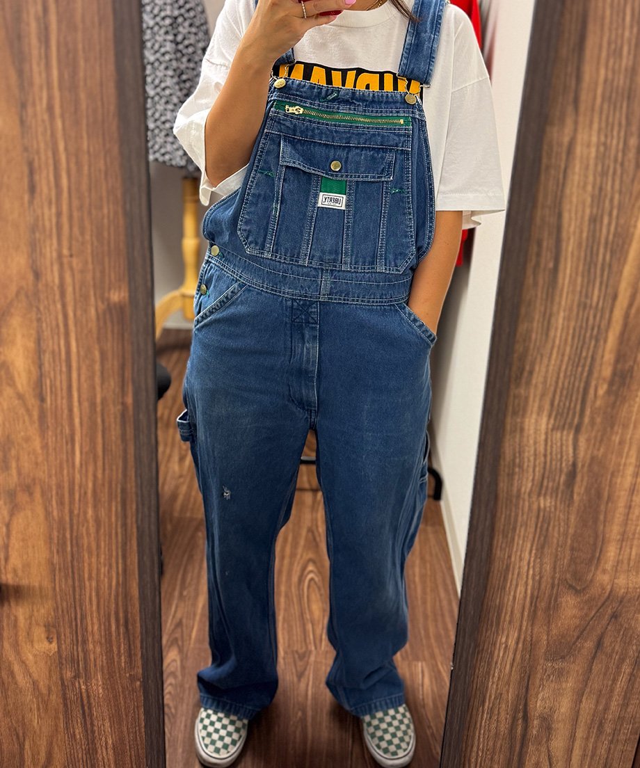 80's LIBERTY Denim Coverall USA製 80年代 80s 90年代 90s リバティ アメリカ製 Gジャン デニムジャケット