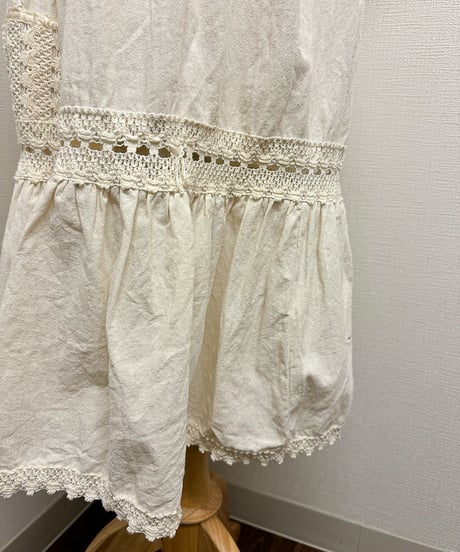 Lace flower embroidery Dress