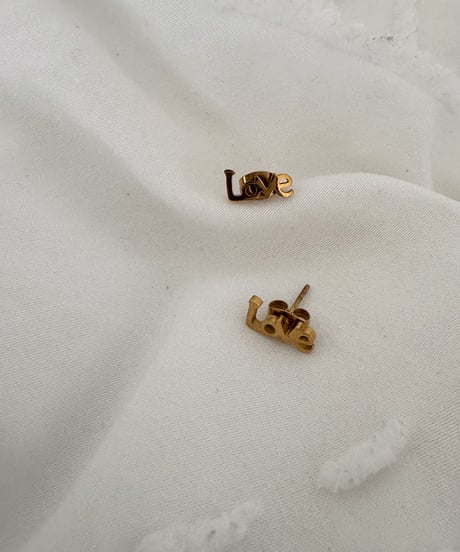 LOVE Mini Stud Earrings