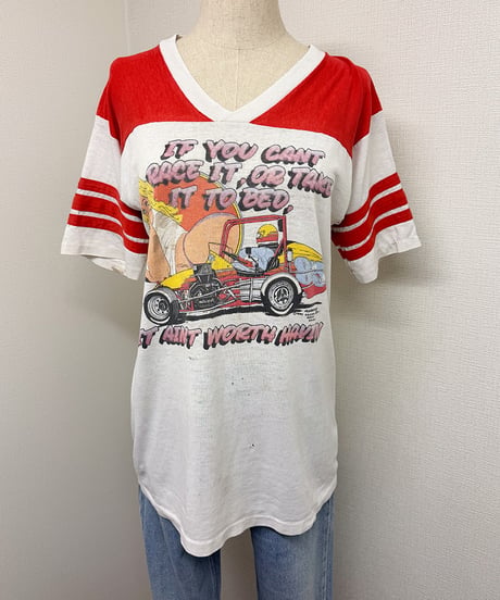 made in usa v neck tee