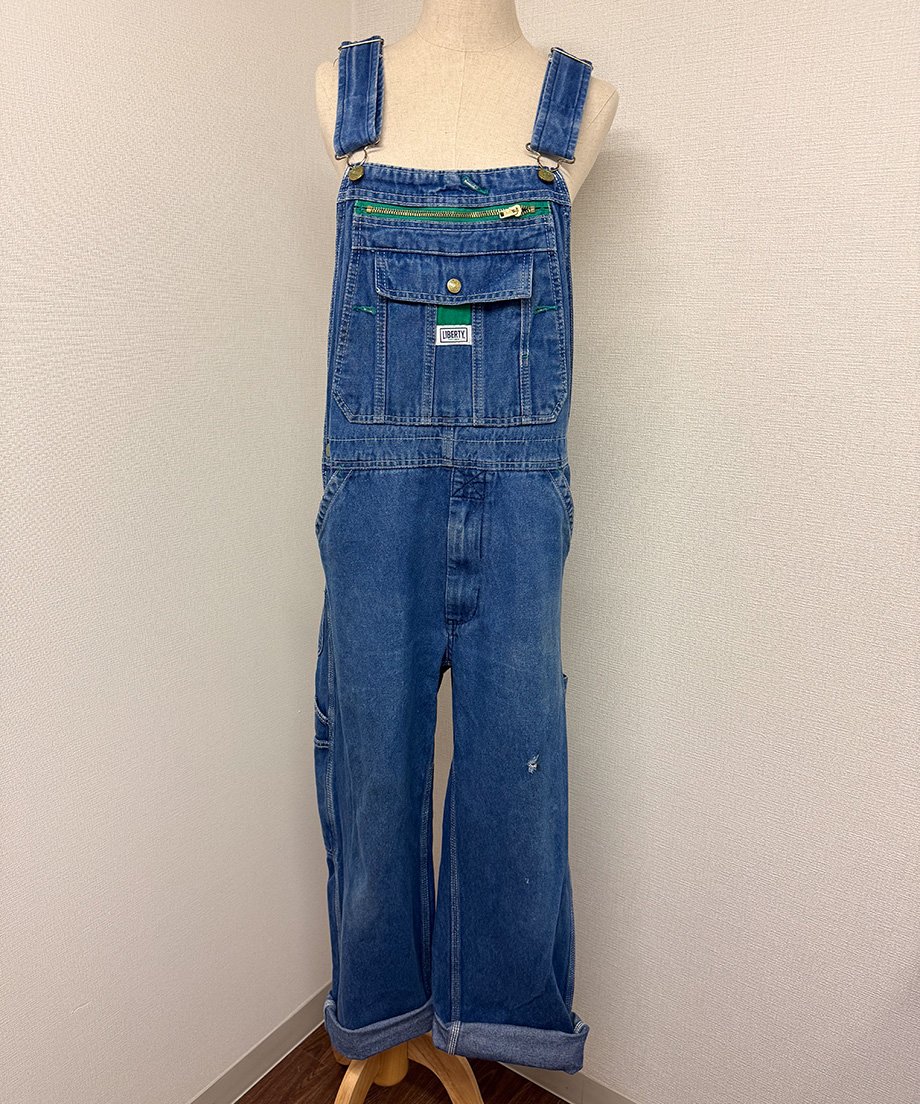 80's LIBERTY Denim Coverall USA製 80年代 80s 90年代 90s リバティ アメリカ製 Gジャン デニムジャケット