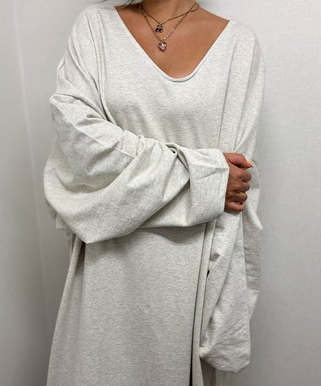 LOVES  v neck oversize op