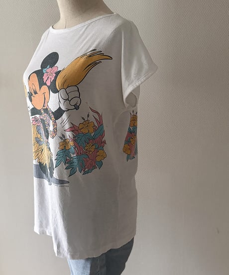 80s-90s Vintage Minnie Mouse Hula Tee